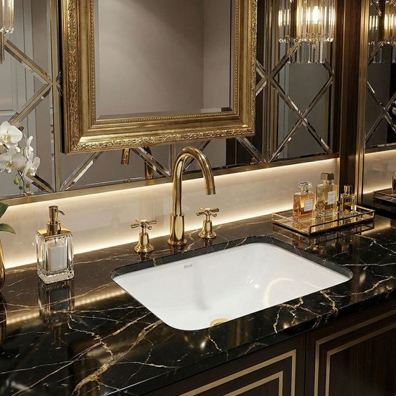 Umywalka Nablatowa ANABEL 46 Biały