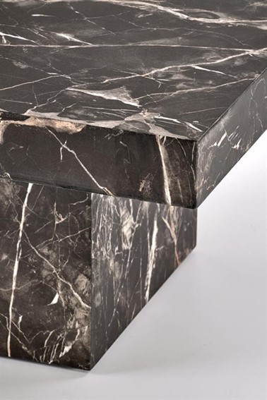 Ława MONOLIT Czarny Marmur