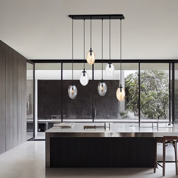 Lampa Wisząca ASTRAL 6 MIX Czarny