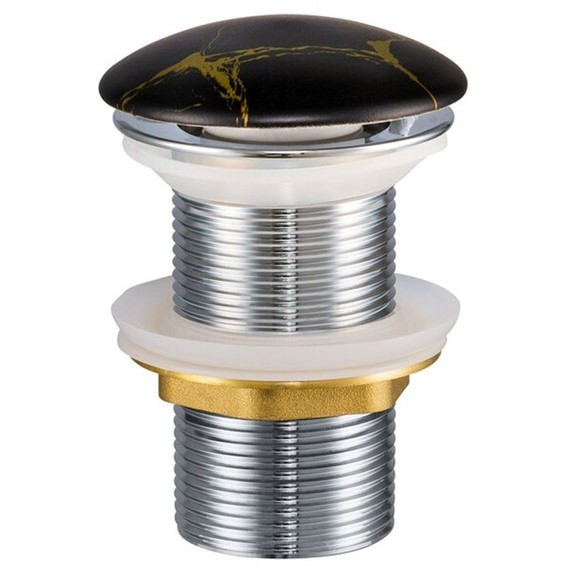 Korek do Umywalki Czarny Mat