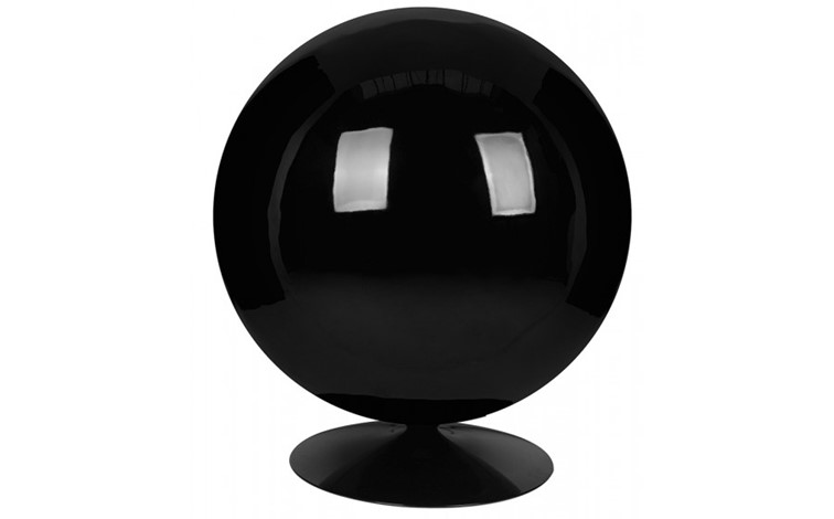 Fotel BALL BLACK Czarny/Czerwony