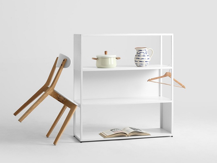 Regał HYLLER SIDE METAL 100×110