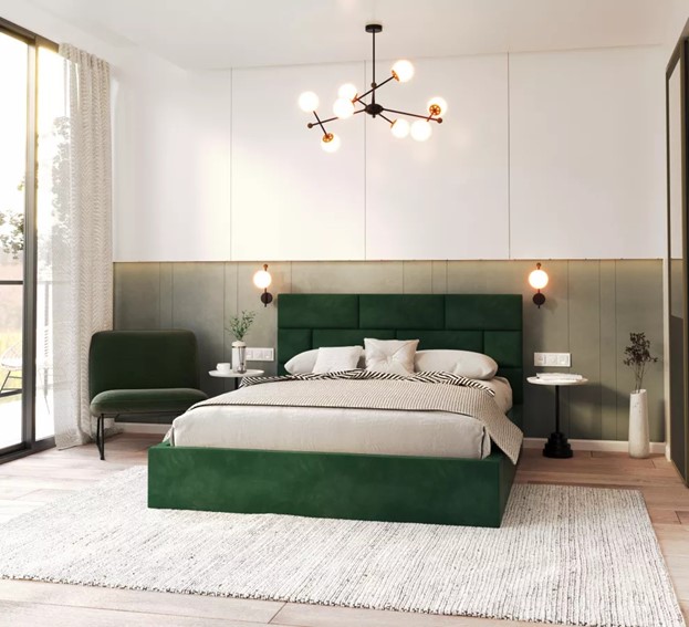 Łóżko Tapicerowane PASADENA 180x200