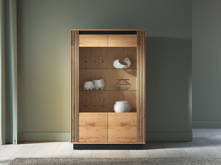 Witryna URSO 05 Craft Złoty/Czarny 2D