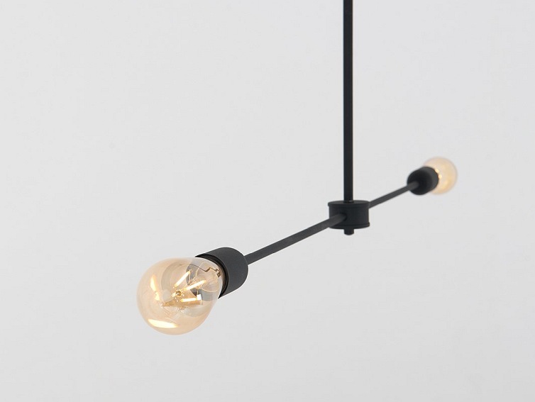 Lampa wisząca TRISO 2 – czarny