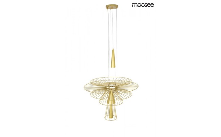 Lampa Wisząca SESTO Złoty