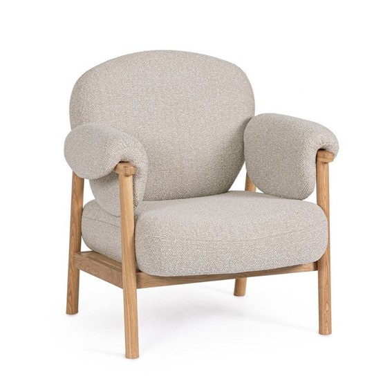 Fotel CALISTA Beżowy