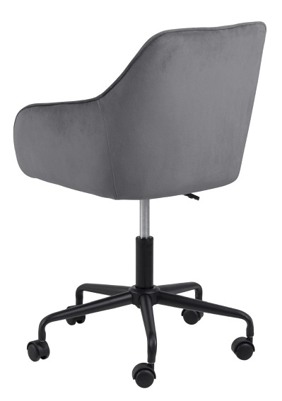 Fotel Biurowy BROOKE VIC Szary Jasny