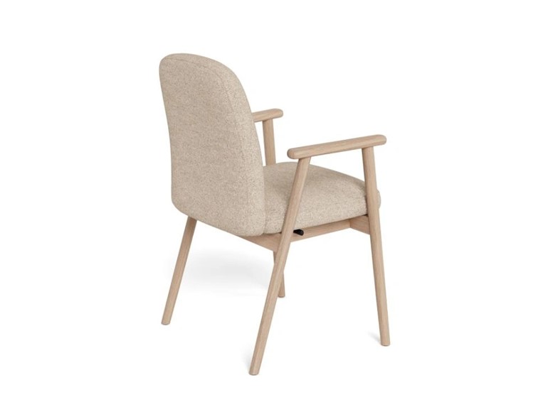 Krzesło CALVIN Beżowy/Dąb Bielony