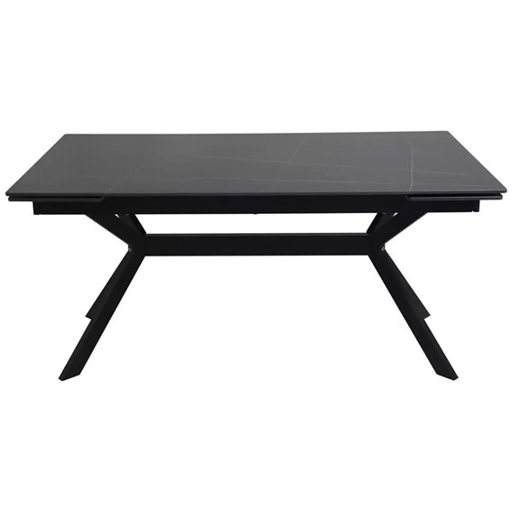 Stół Rozkładany IMPERIA 160 (160-220)x90 Czarny Mat