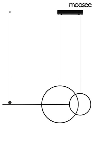 Lampa Wisząca RAGE Czarny