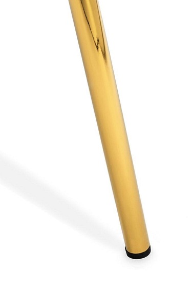 Krzesło NAOMI Szary/Złoty