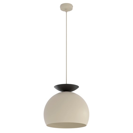 Lampa Wisząca GEO 1 Beżowy/Czarny
