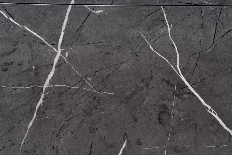 Stół Rozkładany Ricardo 120x120 Ciemny Popiel