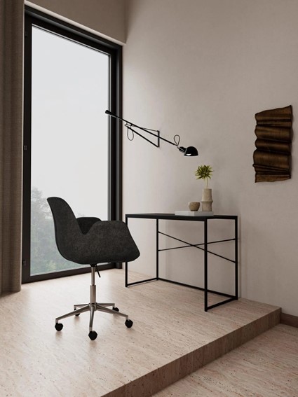 Fotel Biurowy BETH Szary