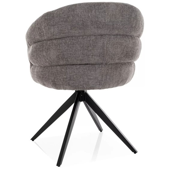 Krzesło ORES Szary/Czarny Mat