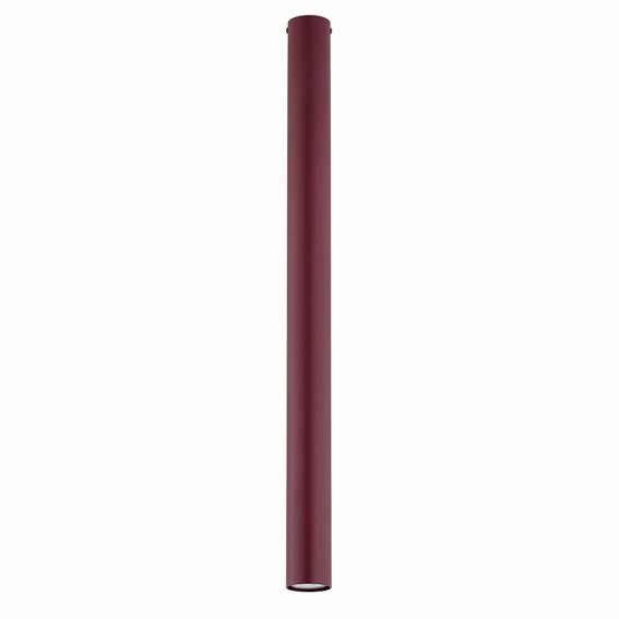 Lampa Sufitowa TECNO 1XXL Burgundowy