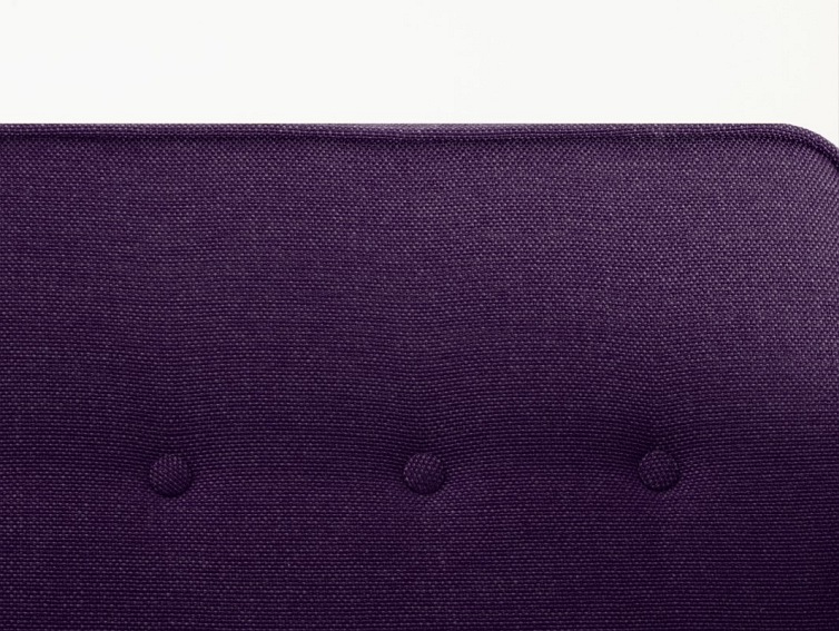 Sofa Rozkładana 2 os. Zugo 178x84x80 Śliwkowy/Orzech