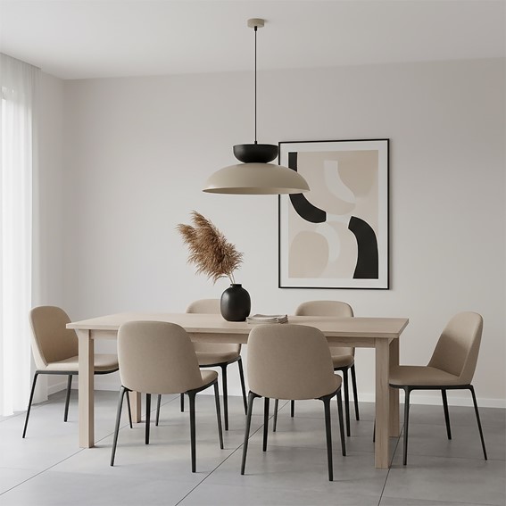 Lampa Wisząca MEGA 1 Beżowy