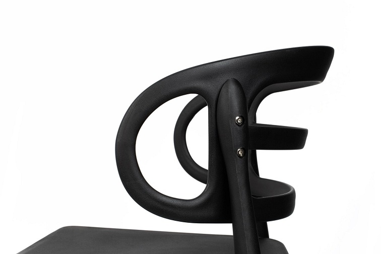 Krzesło Marcus 52x49x78 Czarny