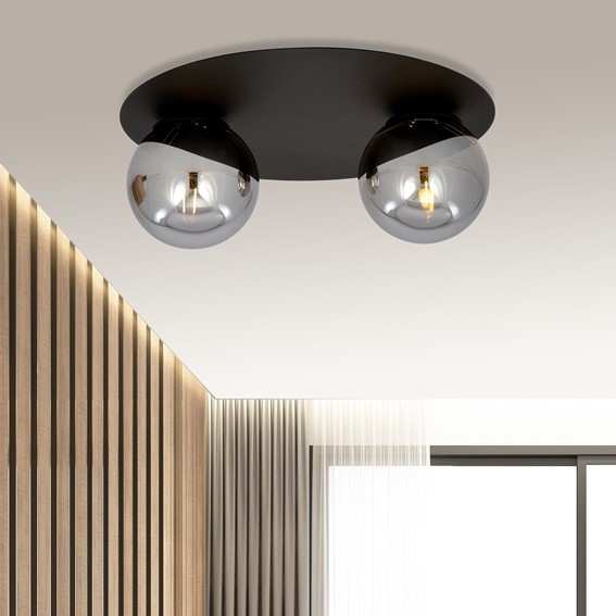 Lampa Sufitowa SOLAR 2 Czarny/Grafitowy