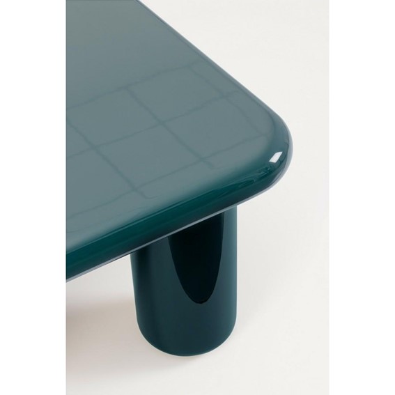 Stolik Kawowy OTILIA SQ 80x80cm Zielony