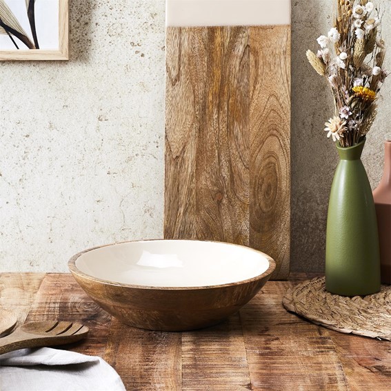 Miska DUNE 28cm Brązowy