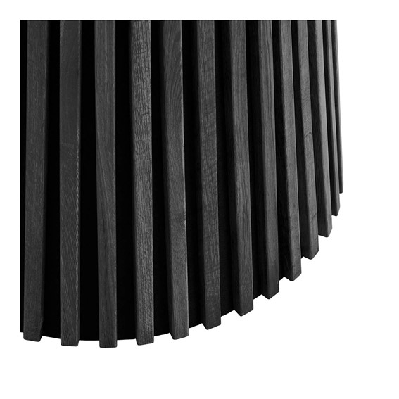 Stół Okrągły OSAKA fi120 Czarny Dąb