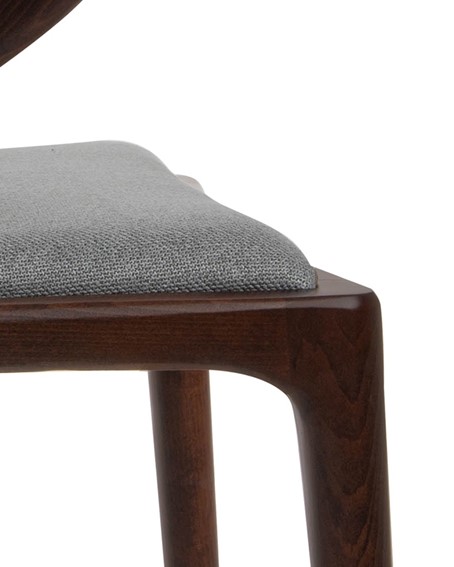 Krzesło INEZ Orzech/Szare