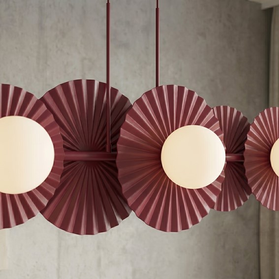 Lampa Wisząca UMBRA 6 Burgund