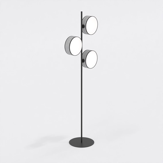 Lampa Podłogowa DRUMZ LP3 Szary