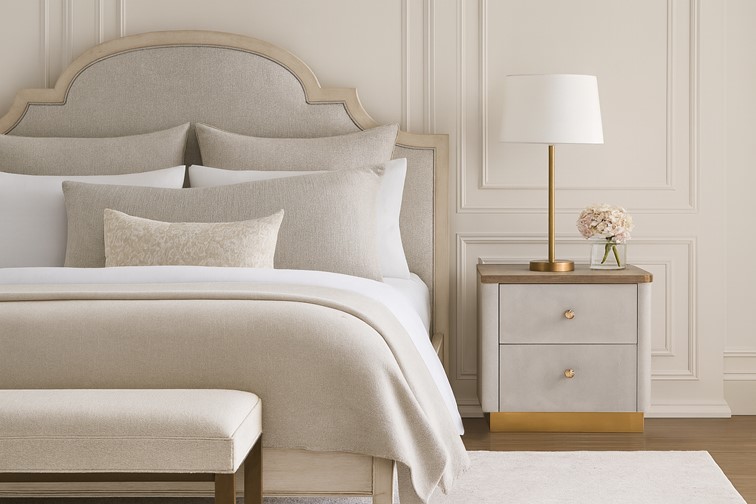 Szafka Nocna STILIG ST891 Beżowy/Szary