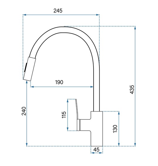 Bateria Kuchenna SOUL Złoty Szczotkowany/Czarny