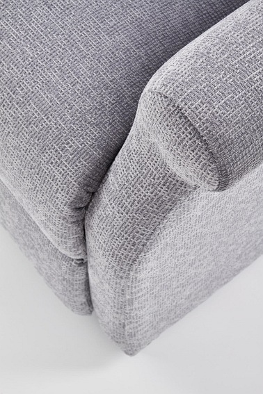 Fotel Rozkładany AGUSTIN M z Funkcją Masażu Popielaty