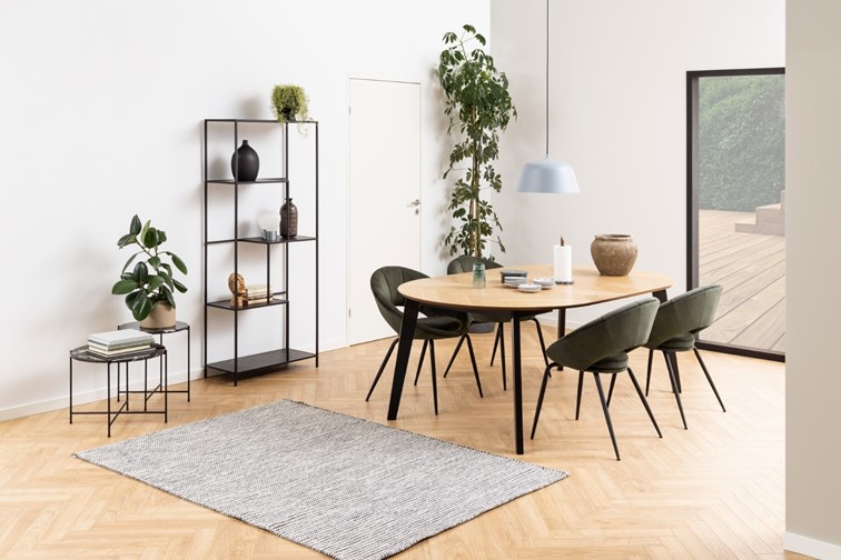 Stół Rozkładany GEORGETOWN fi120 Okrągły Dąb