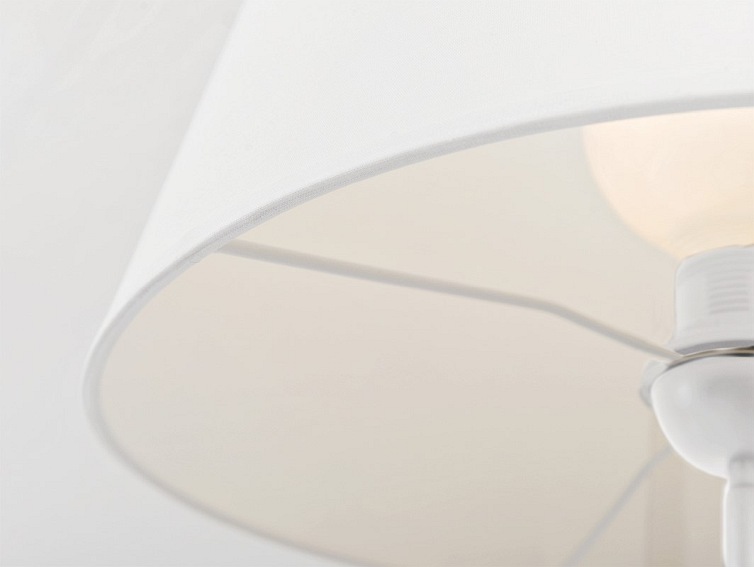 Lampa Podłogowa Shade Floor 35x50x150 Biały