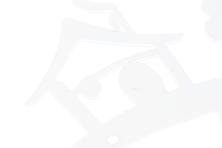 Wieszak Ścienny Domek 4x41x28 Biały