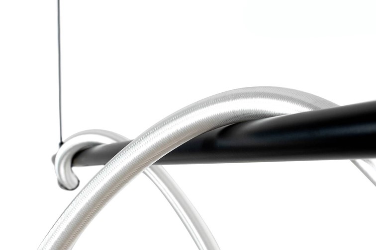 Lampa Wisząca SERPIENTE 120 Czarny