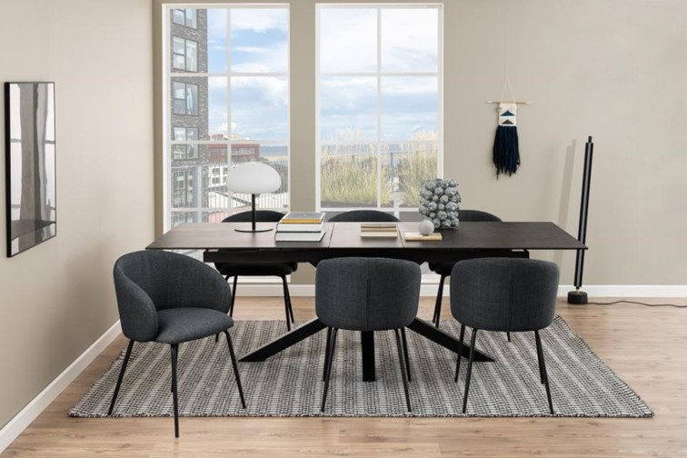 Krzesło ELEANOR Szary Ciemny