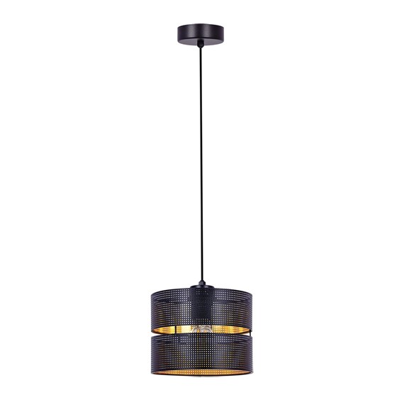 Lampa Wisząca ZIMBO K-5220 Czarny/Złoty