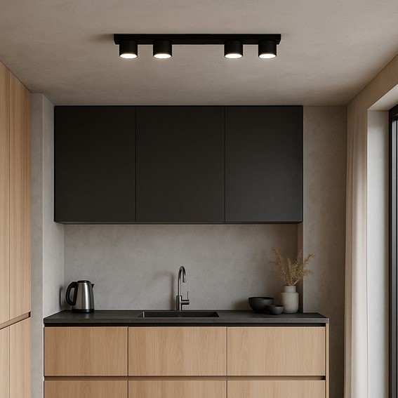 Lampa Sufitowa CRUZ K-5532 Czarny