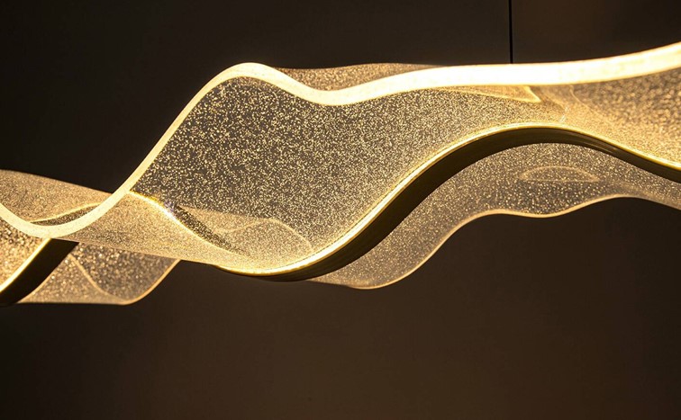 Lampa Wisząca BREATH 150 Złoty