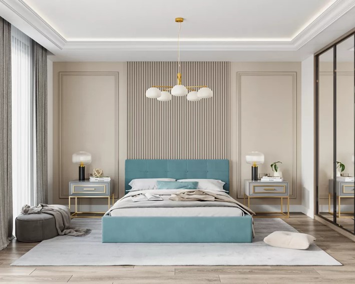 Łóżko Tapicerowane RINO 140x200