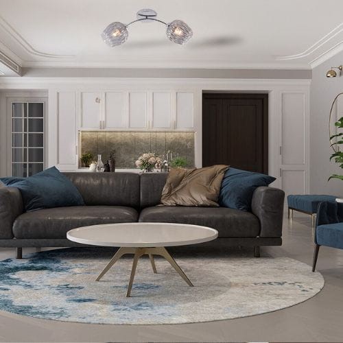 Żyrandol JUDITTA 3 Chromowany