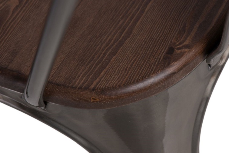 Krzesło PARIS WOOD Sosna/Orzech