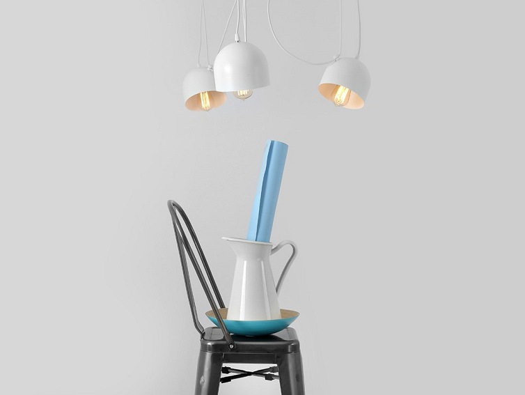 Lampa wisząca POPO 4 – biały
