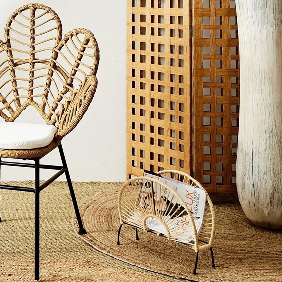 Gazetnik FOGLER Beżowy