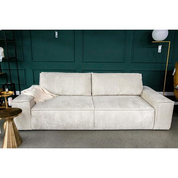 Sofa PILLOW z Funkcją Spania 255cm Szary