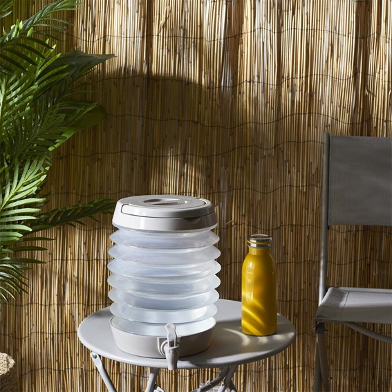 Składany Pojemnik na Napoje 5,5L Szary