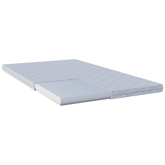 Topper na Łóżko LARGO 160x200 Biały